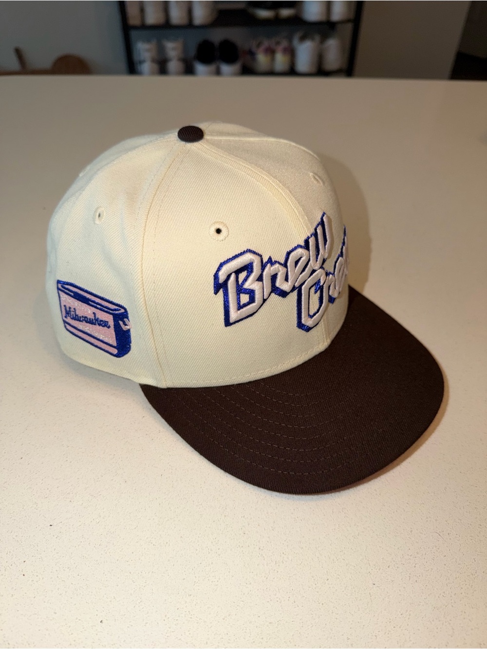 New Era Milwaukee Brewers City Connect Custom 59fifty 7-1/2